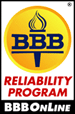 Proud to be accredited by the Better Business Bureau